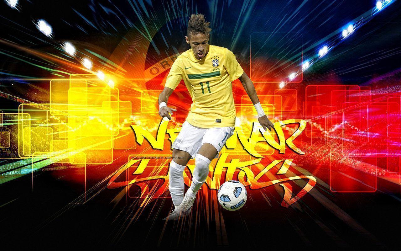 Neymar New HD Wallpaper 2013