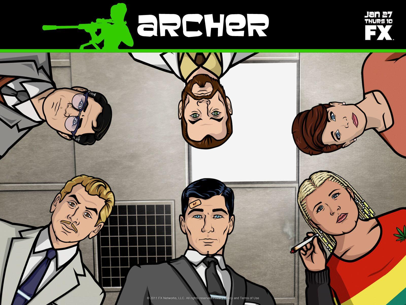 Archer Vice Blue Wallpaper 39952 in Movies