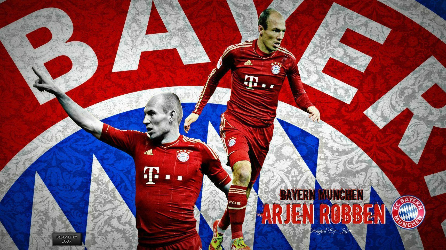 Arjen Robben Bayern Munchen HD Wallpaper. Soccer