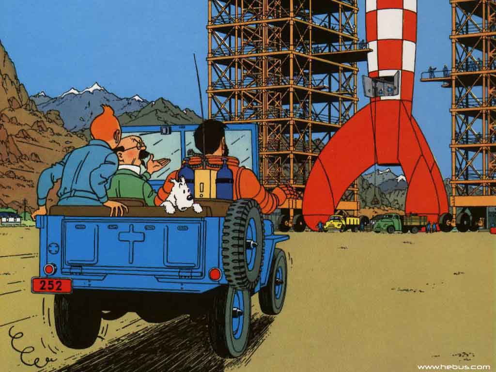 Tintin Wallpaper HD Wallpaper