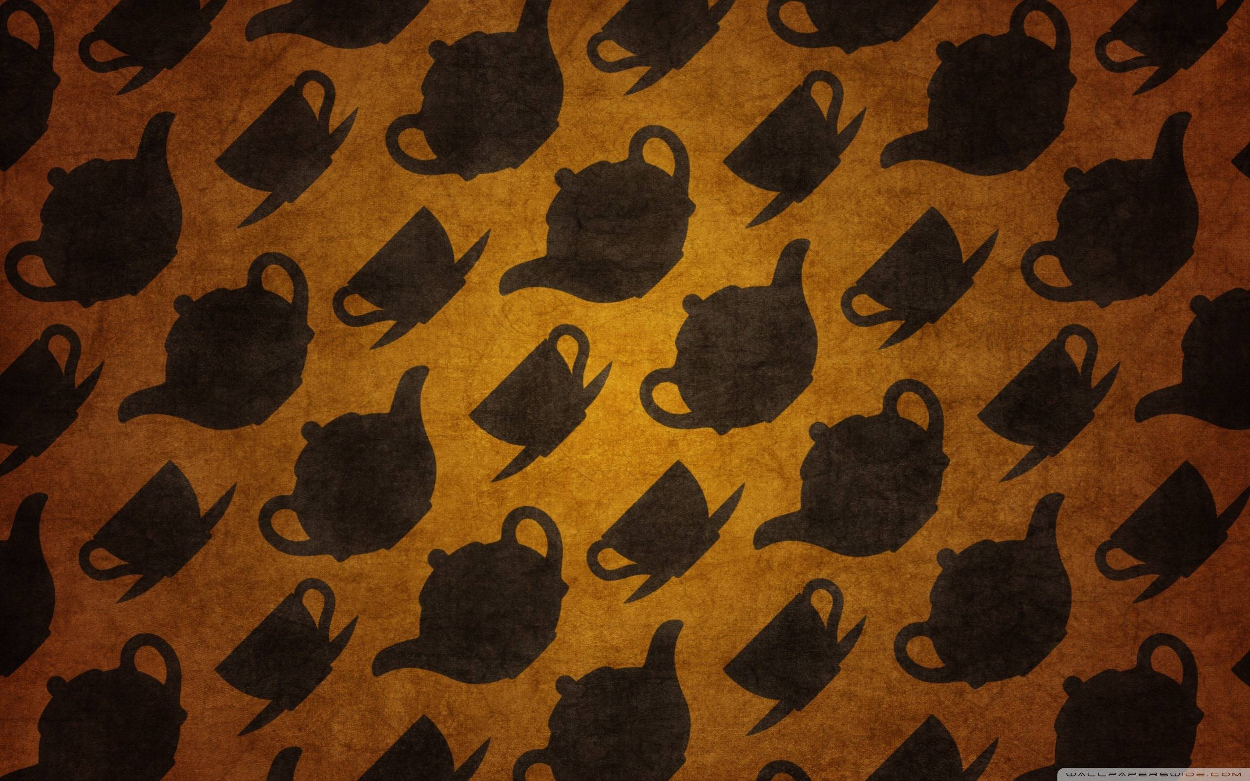 Teacups Pattern Alice In Wonderland Movie HD Wallpaper 01