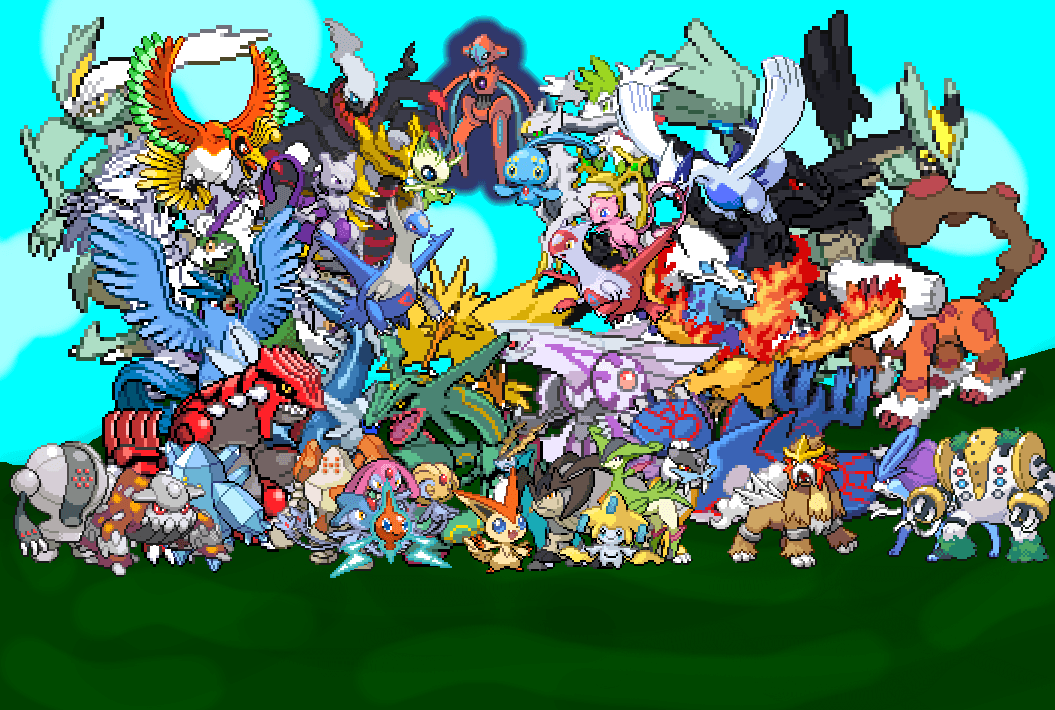 Gallery For > Pokemon Wallpaper All Legendary