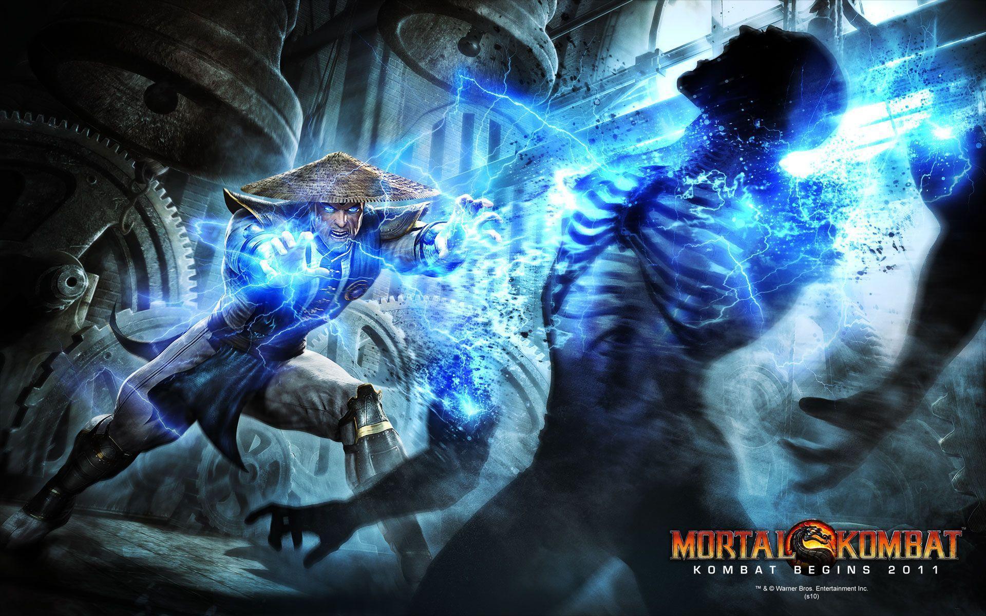 Raiden in Mortal Kombat Begins 2011 Wallpaper