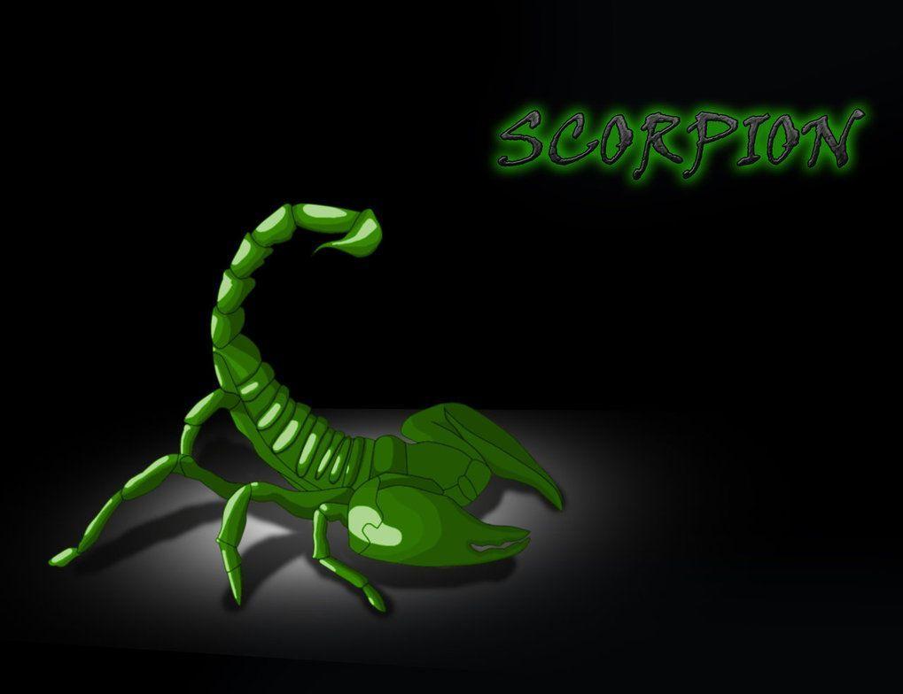 Green Scorpion Wallpaper