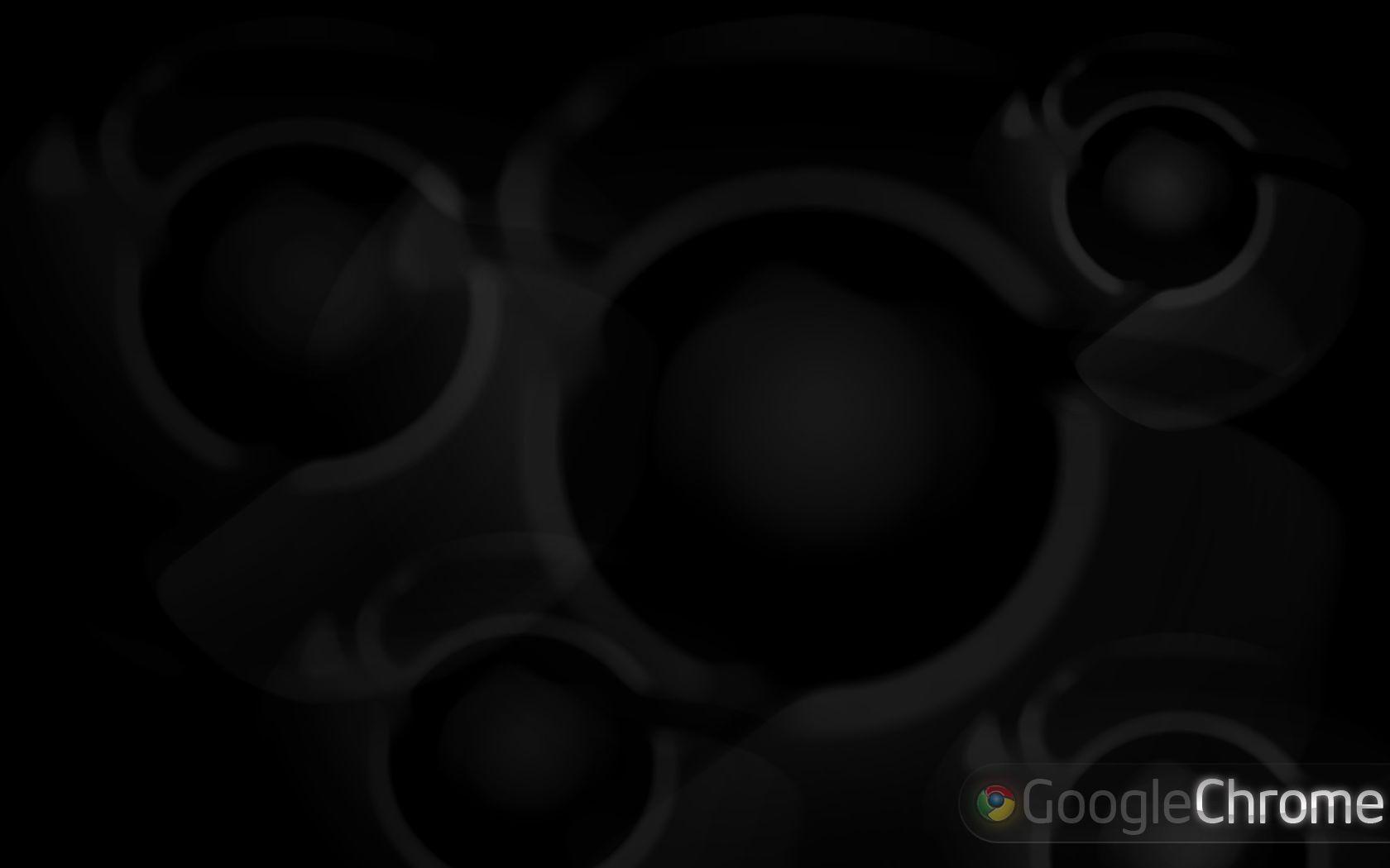 Black Google Chrome Wallpaper Themes Wallpaper