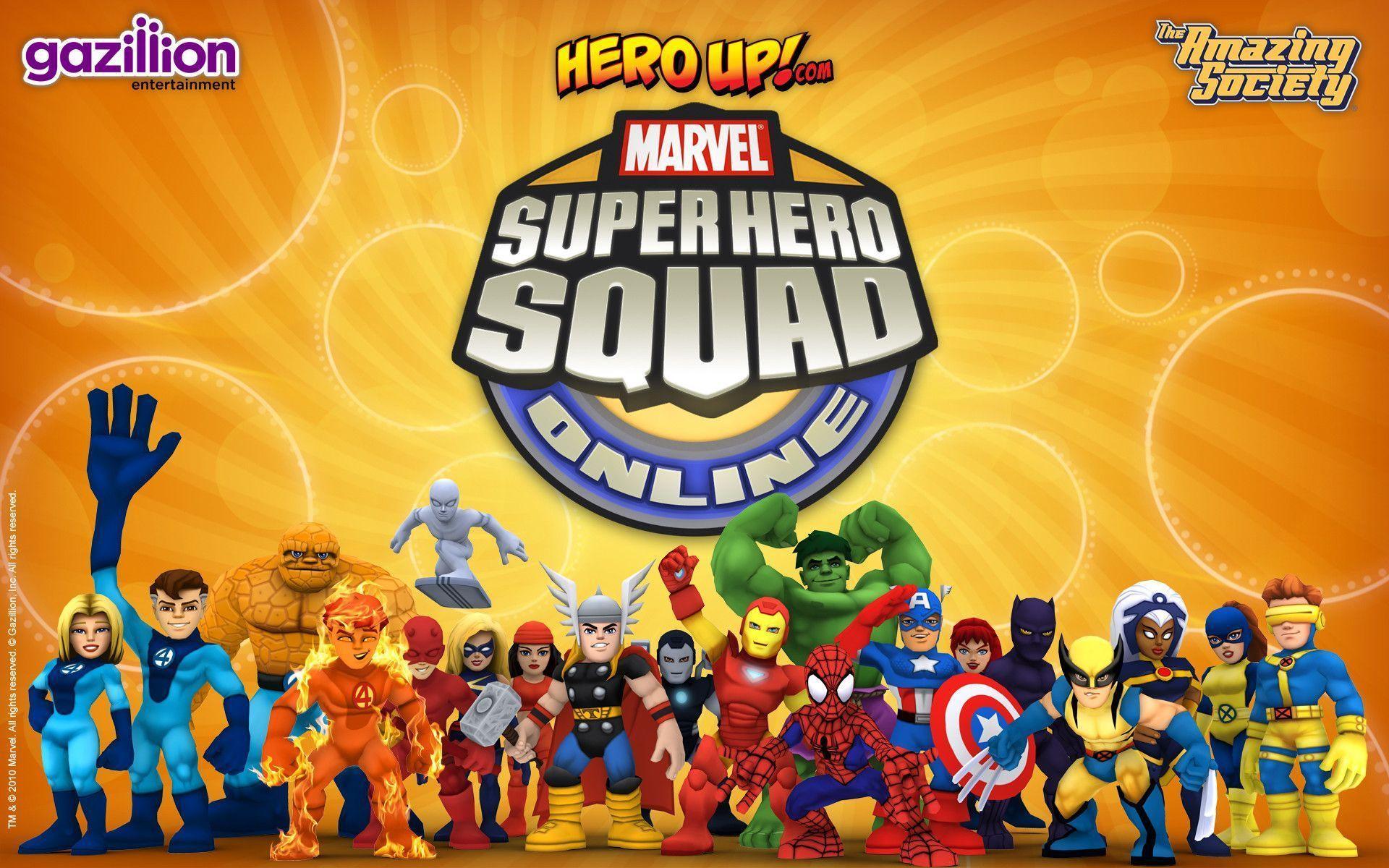 Marvel Super Hero Wallpaper. Super Hero Squad Online. HeroUp
