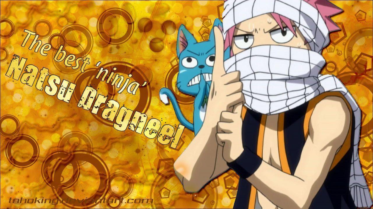 Wallpaper For > Fairy Tail Natsu And Happy Wallpaper