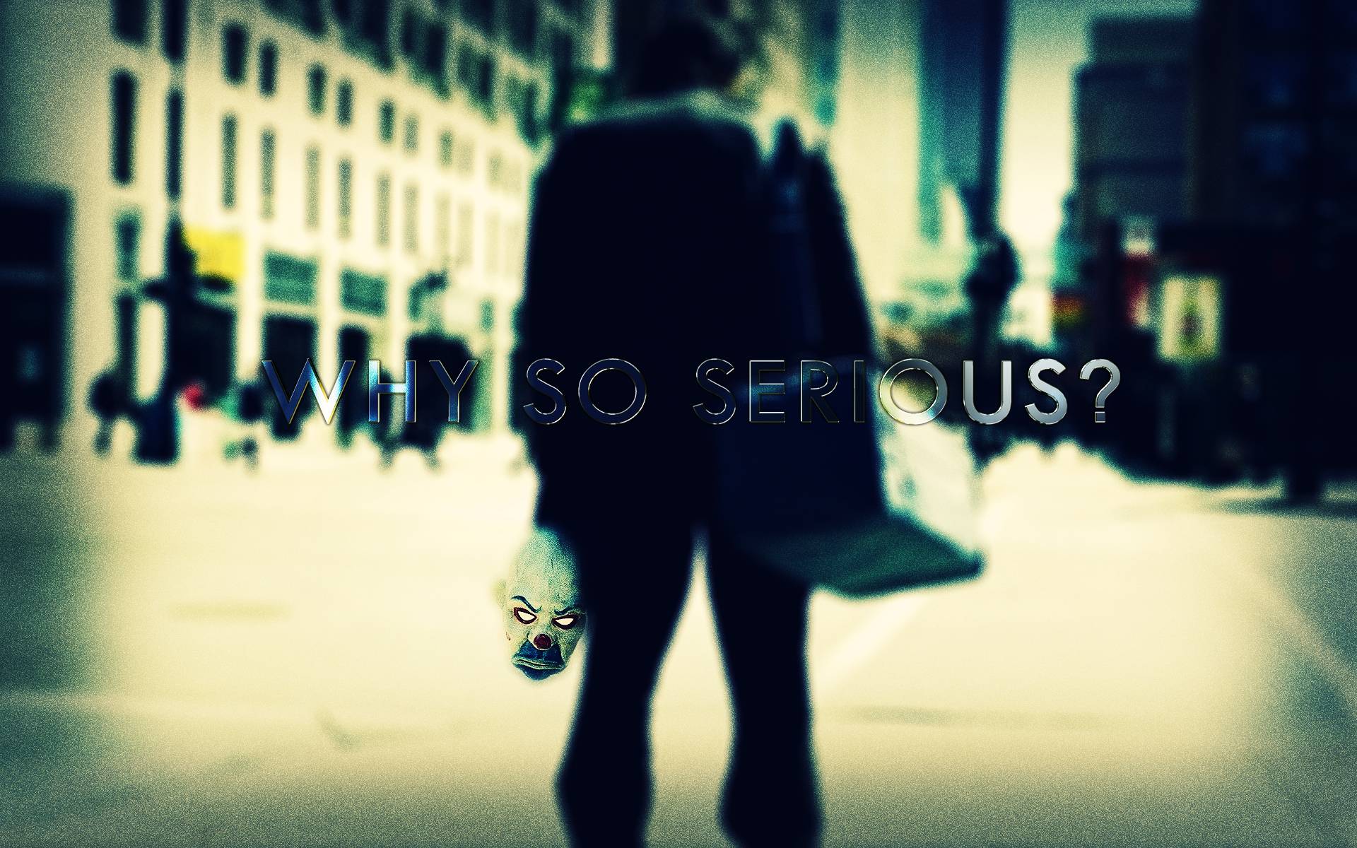 Joker Why So Serious Wallpaper Why so serious? by se7enfx. Love