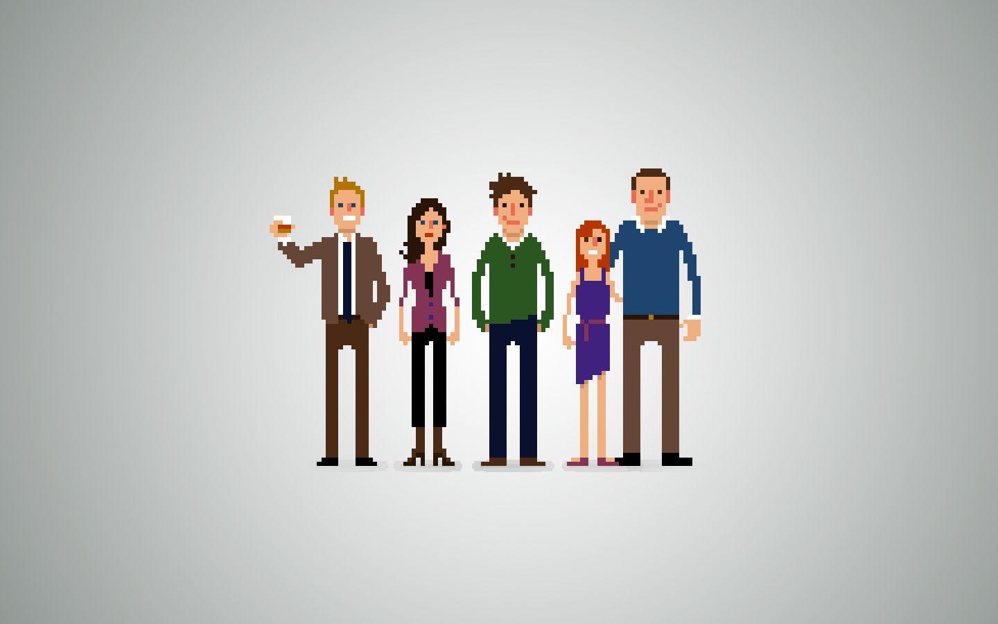 HIMYM in Pixels