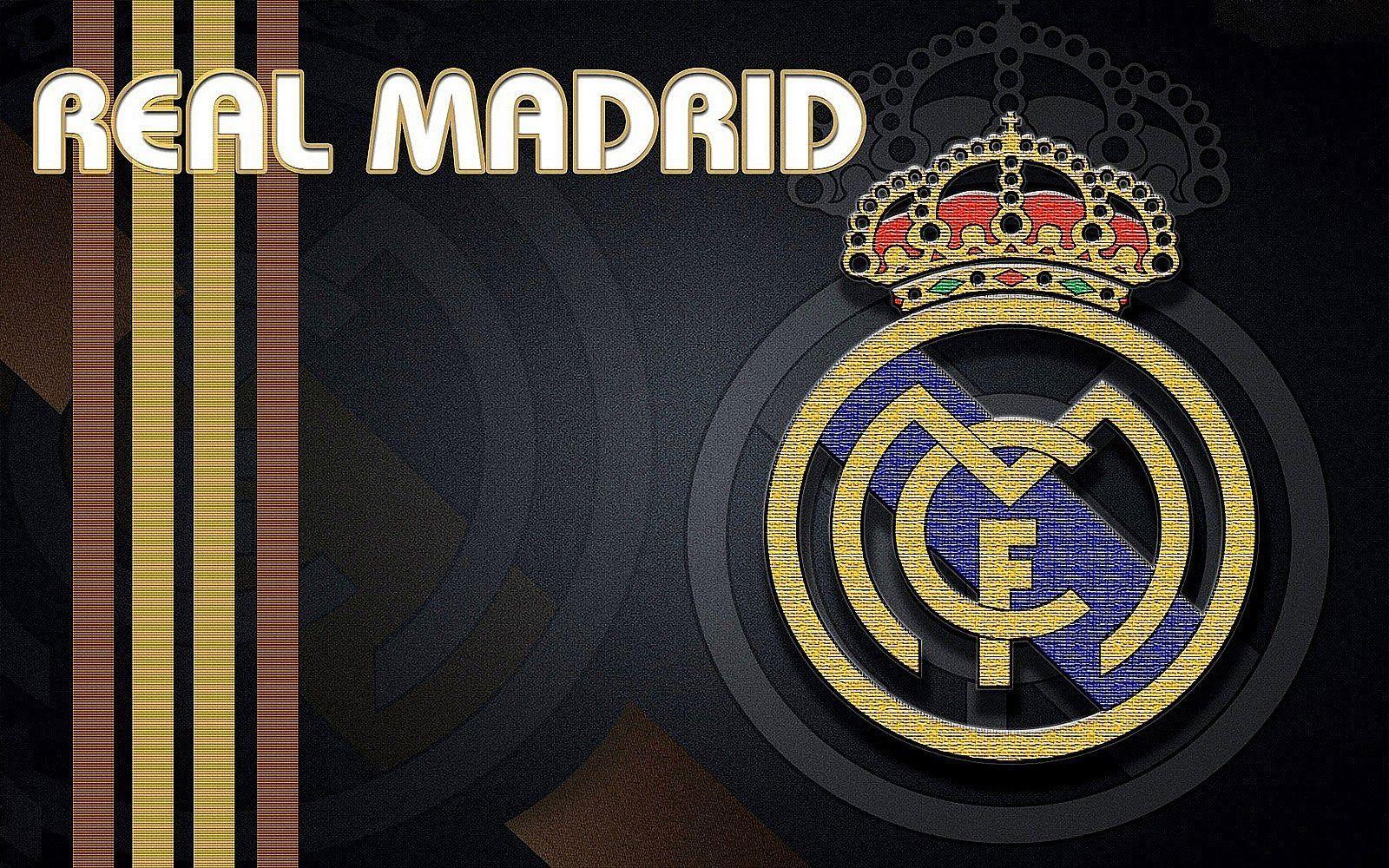 Real Madrid FC Logo HD Wallpaper