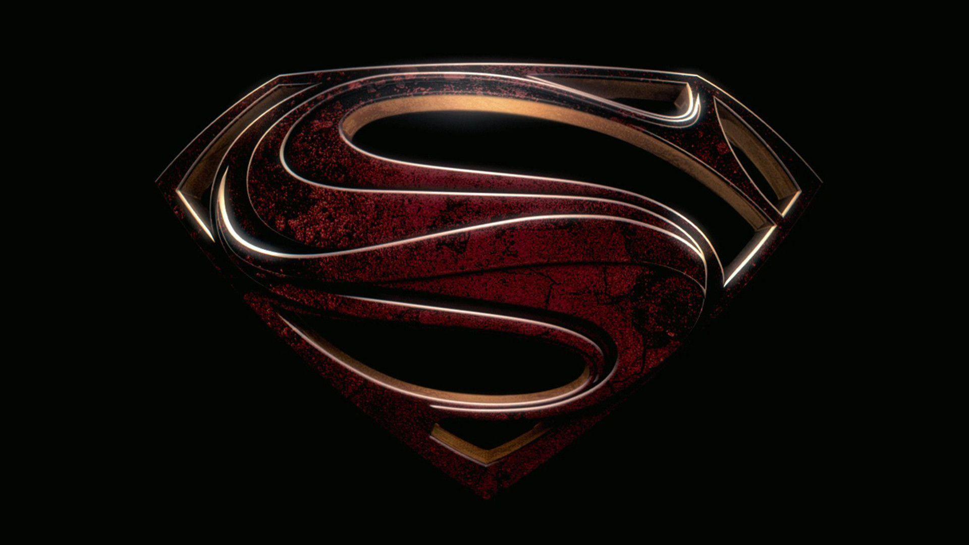 Superman Logo Man Of Steel Wallpaper Free Desktop