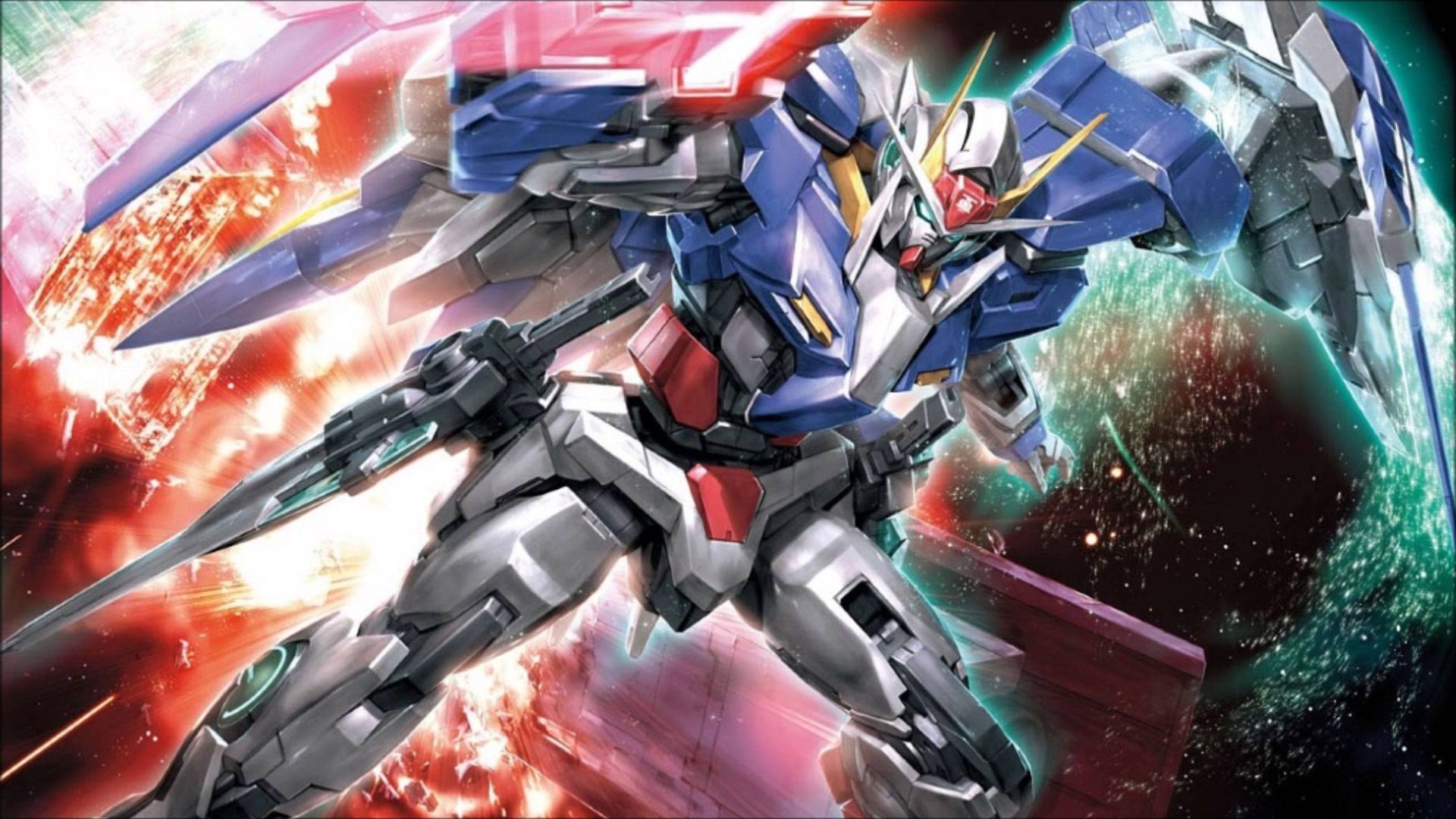 Wallpaper Gundam 00 Background 1 HD Wallpaper. Hdwalljoy