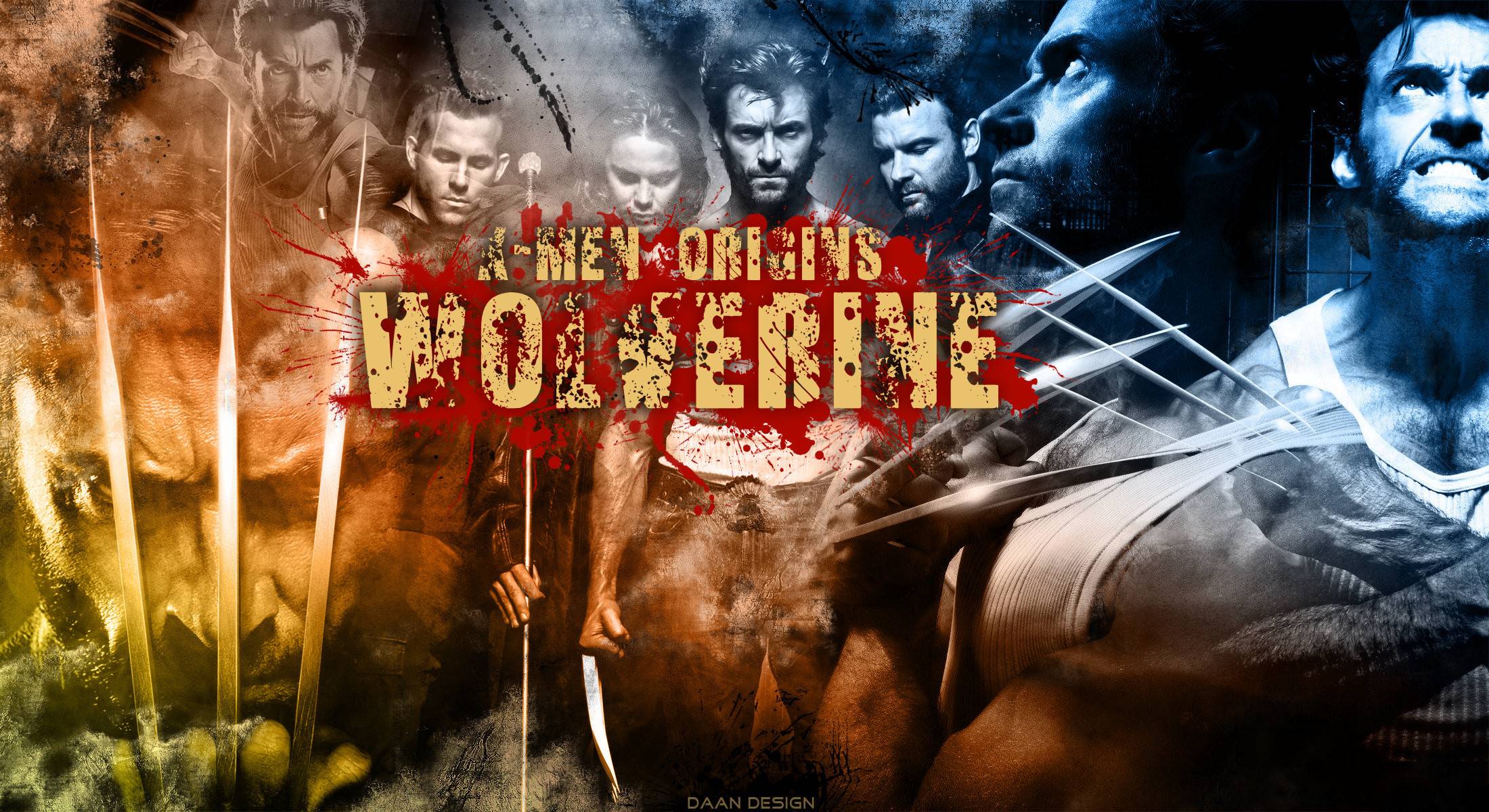 X Men Origins: Wolverine Wallpaper By Daan Design [Awesome]