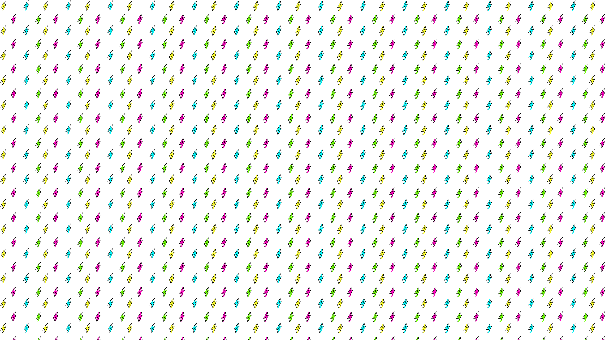 Crayon Lightning Desktop Wallpaper