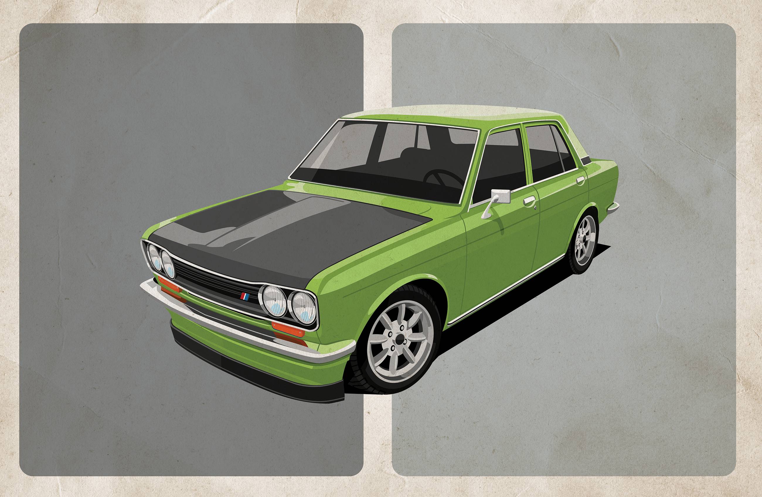 Your Ridiculously Awesome Datsun 510 Wallpaper Is Here