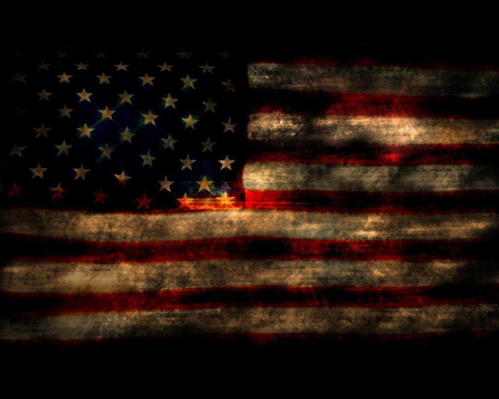 old american flag Large Image