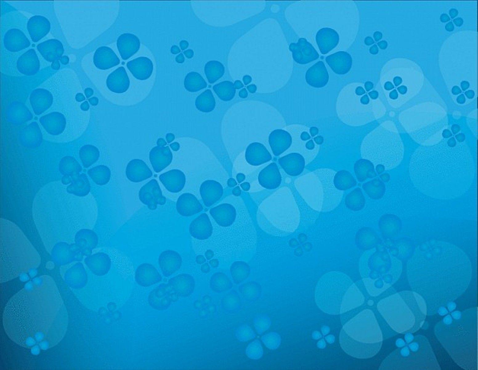 Blue Floral Background « Desktop Background Wallpaper HD