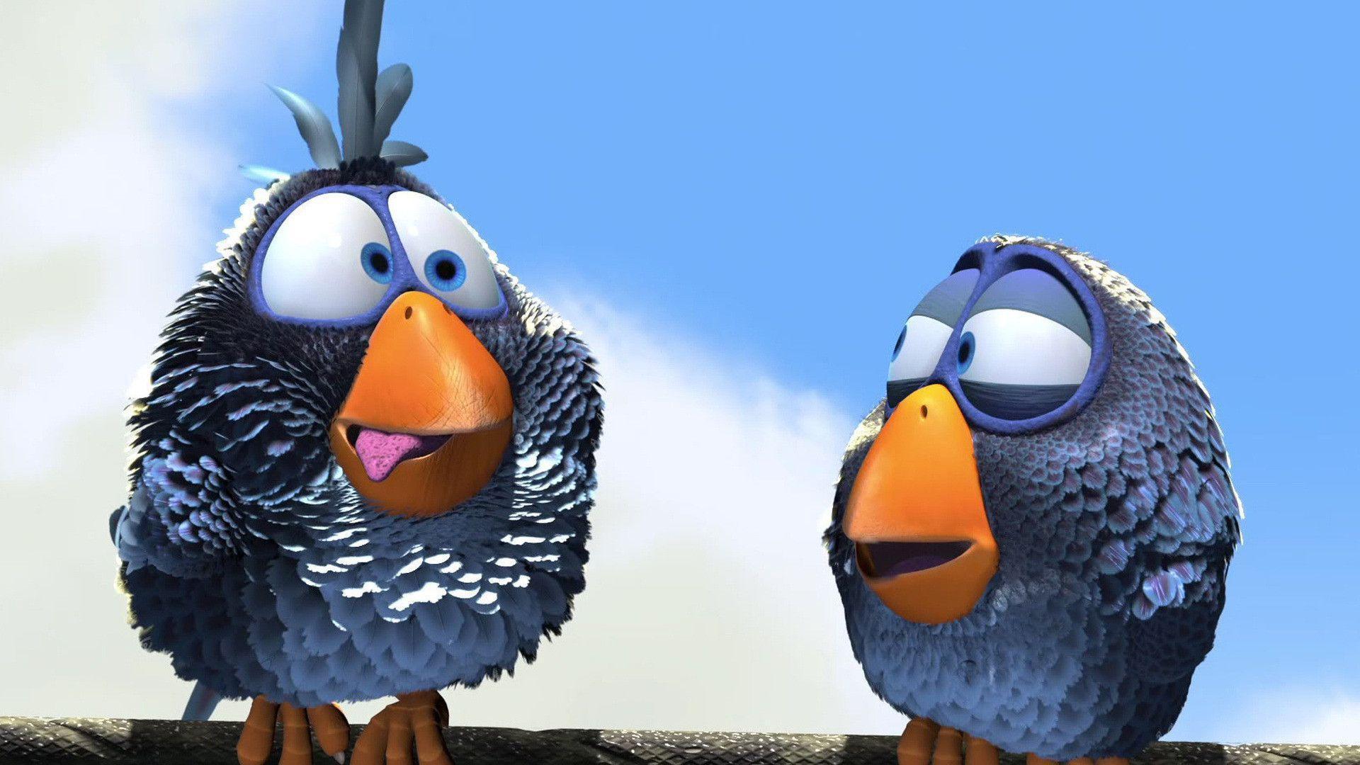 Pixar Two Sparrow Wallpaper
