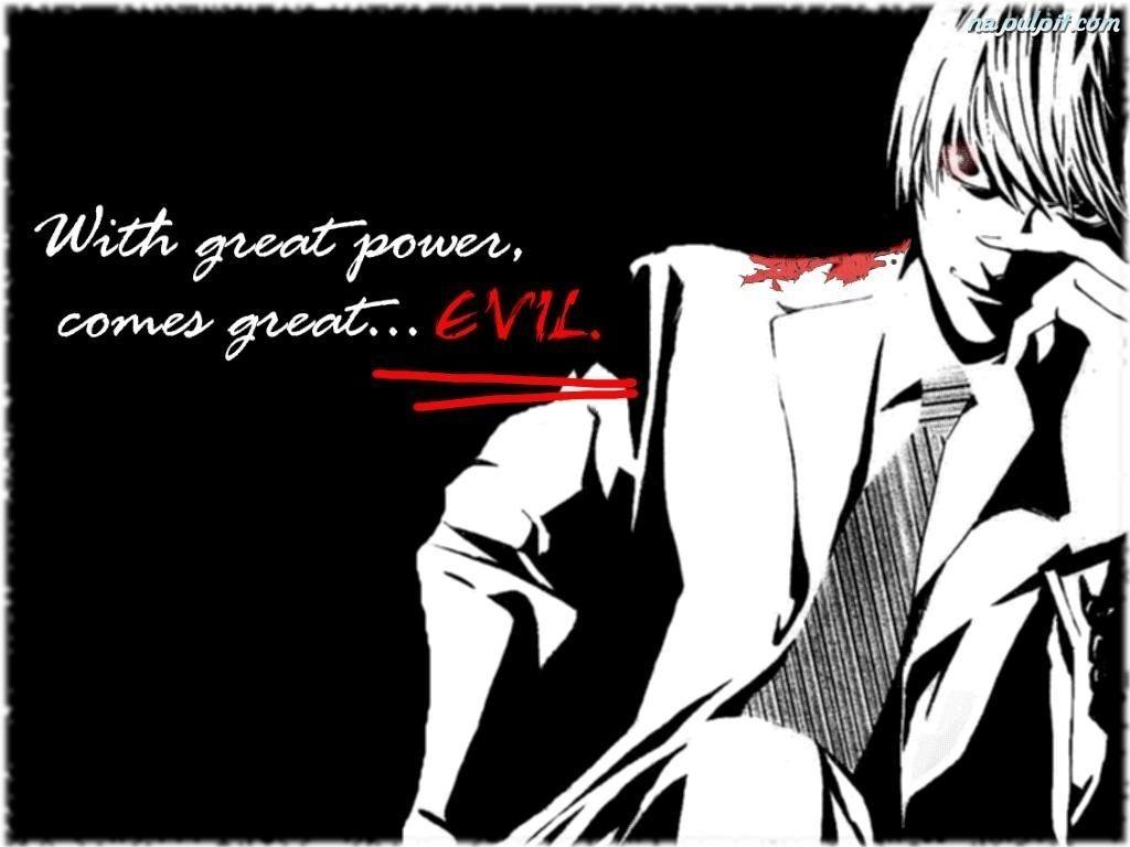 Death Note Evil HD Wallpaper For Desktop Background