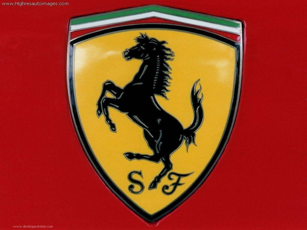 Ferrari Logo Wallpaper 6101 HD Wallpaper in Logos