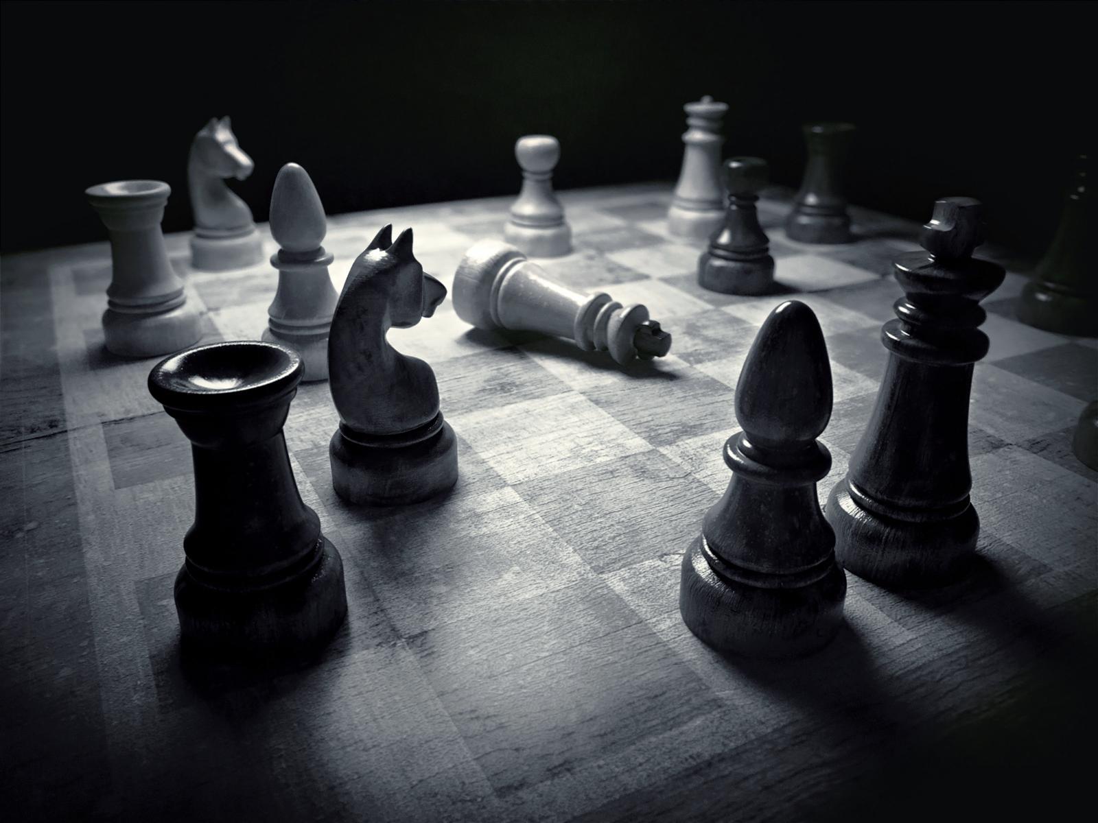 Black and White Chess wallpaper- Journalism, OWS, The Police
