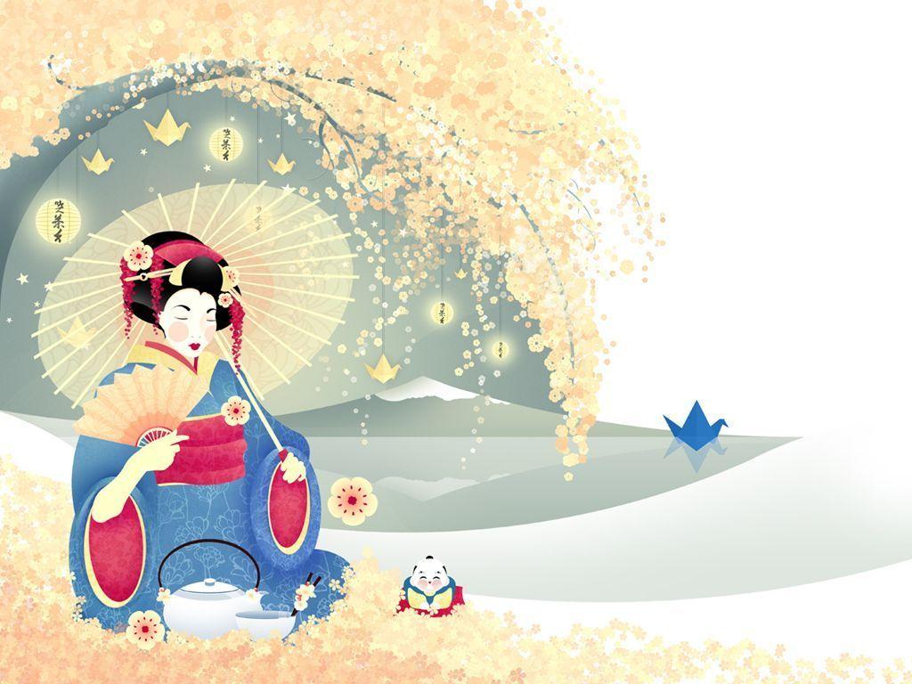 Japanese Desktop Background, Japan Nature Image Wallpaper Ecard