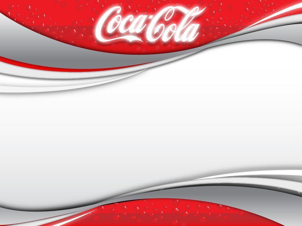 Free Coca Cola Background For PowerPoint and Drinks PPT