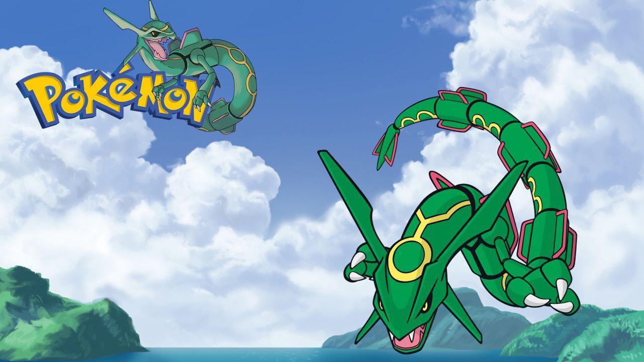 image For > Rayquaza Wallpaper