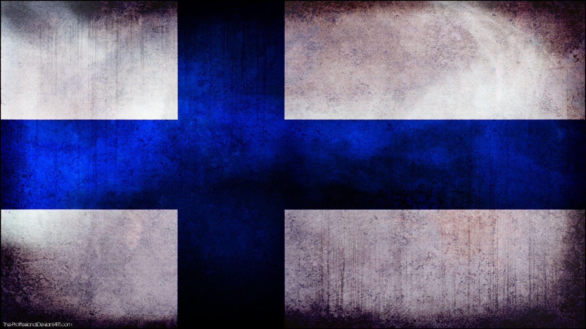 Finland Grunge Flag Wallpaper By The Proffesional