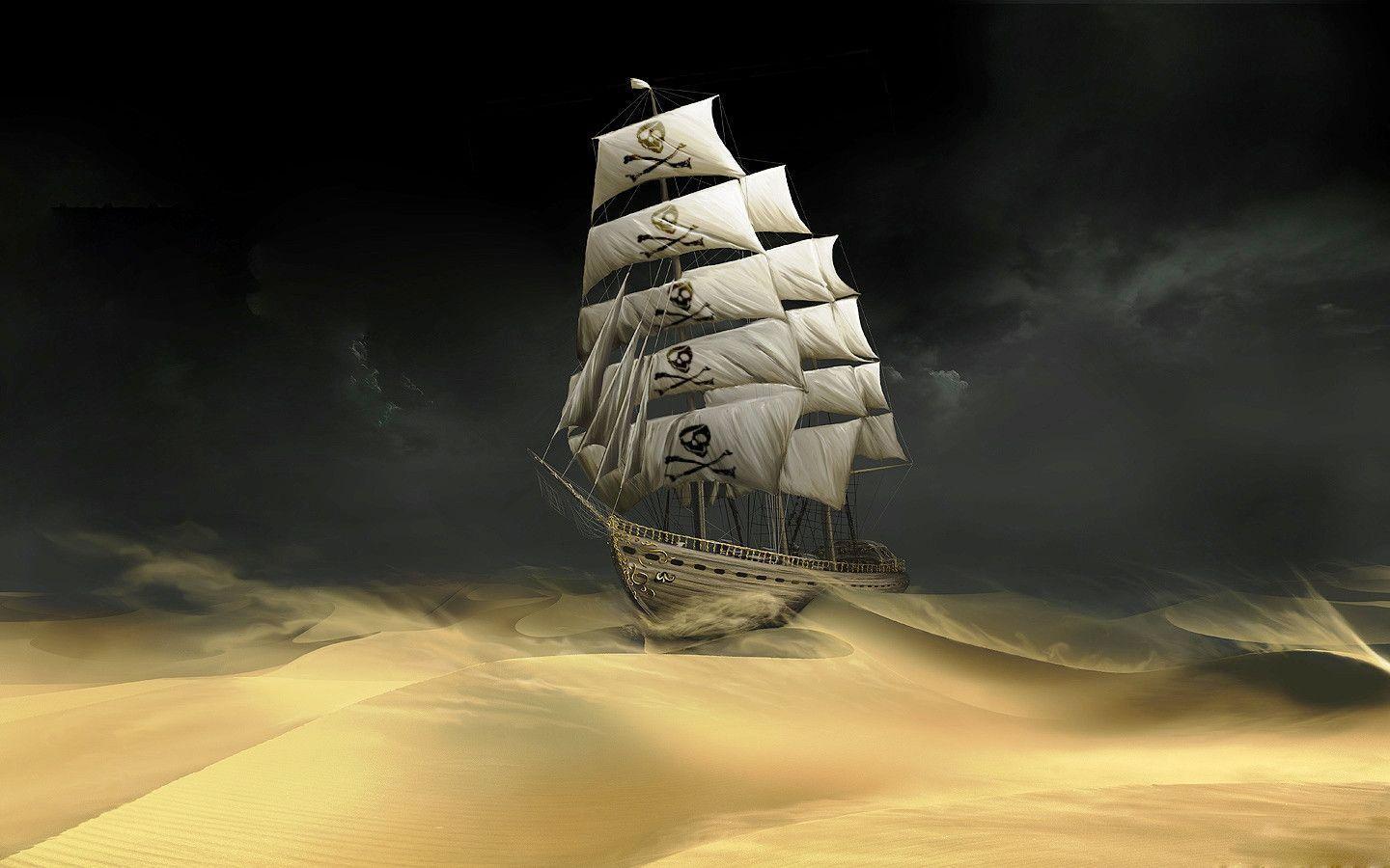 Pirate Ship Wallpaper Free HD Wallpaper Picture. HD Wallpaper Photo