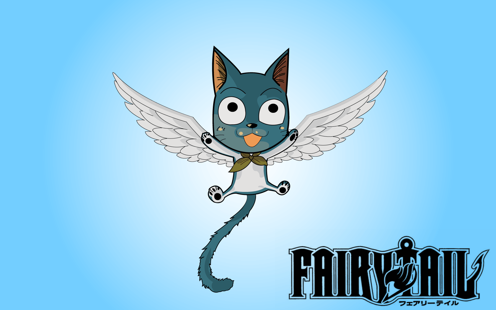 Wallpaper For > Fairy Tail Wallpaper Happy