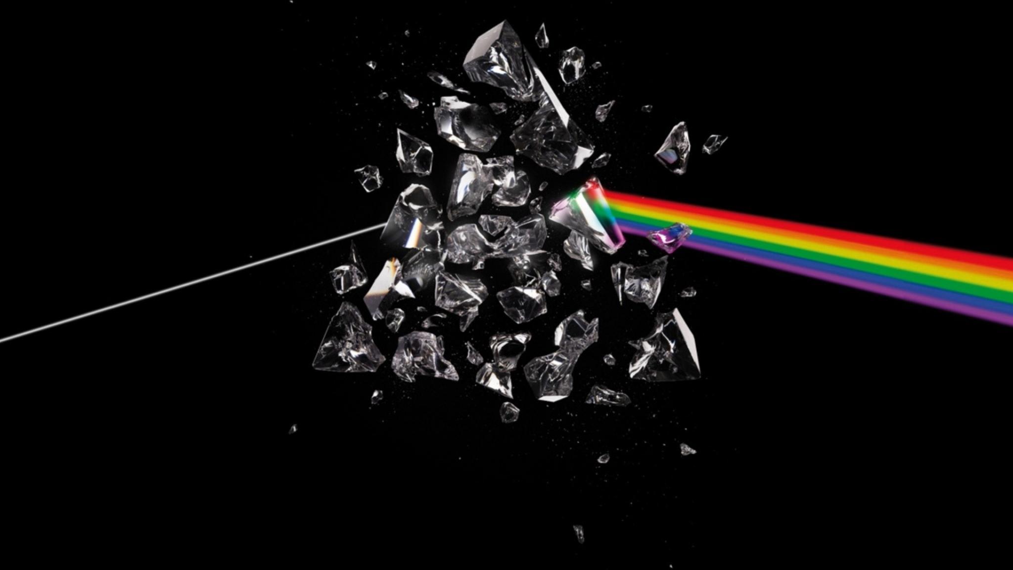 Pink Floyd Debris Rainbow Graphics Background HD Desktop Wallpaper