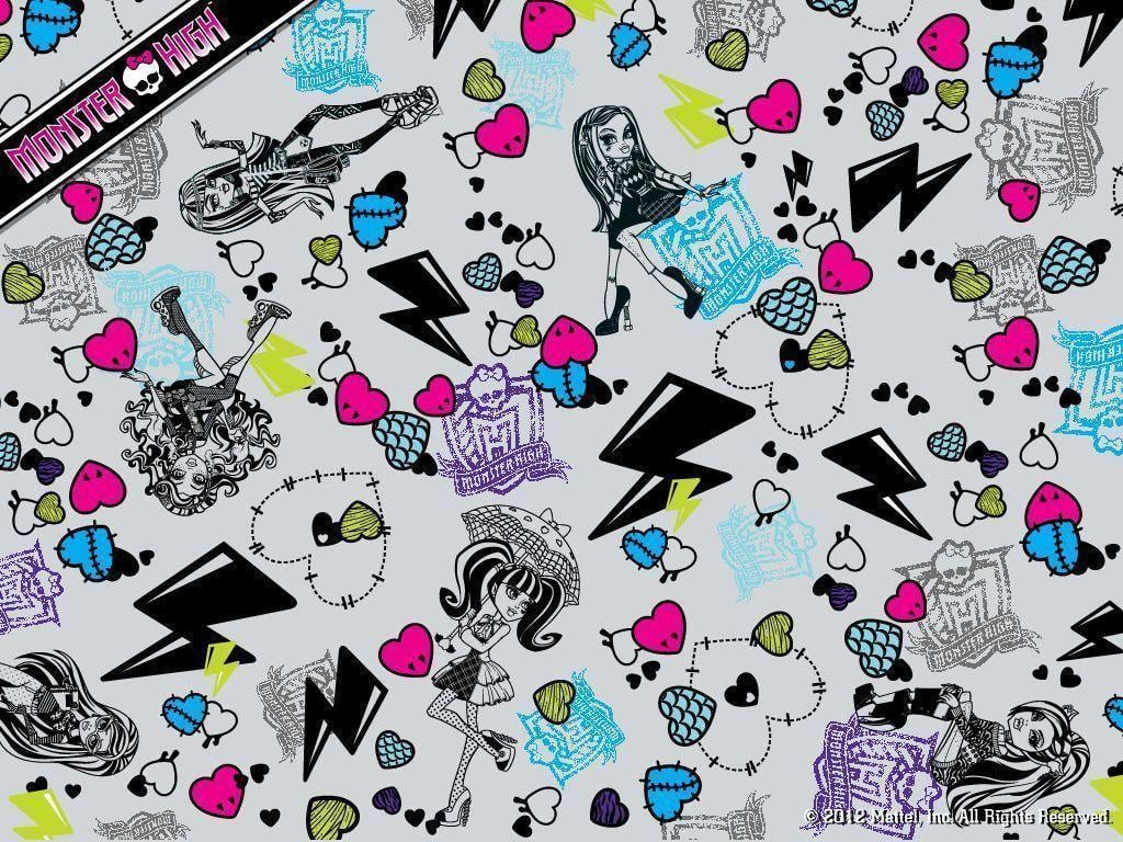Monster High Collage Wallpaper 1024x768 High Wallpaper