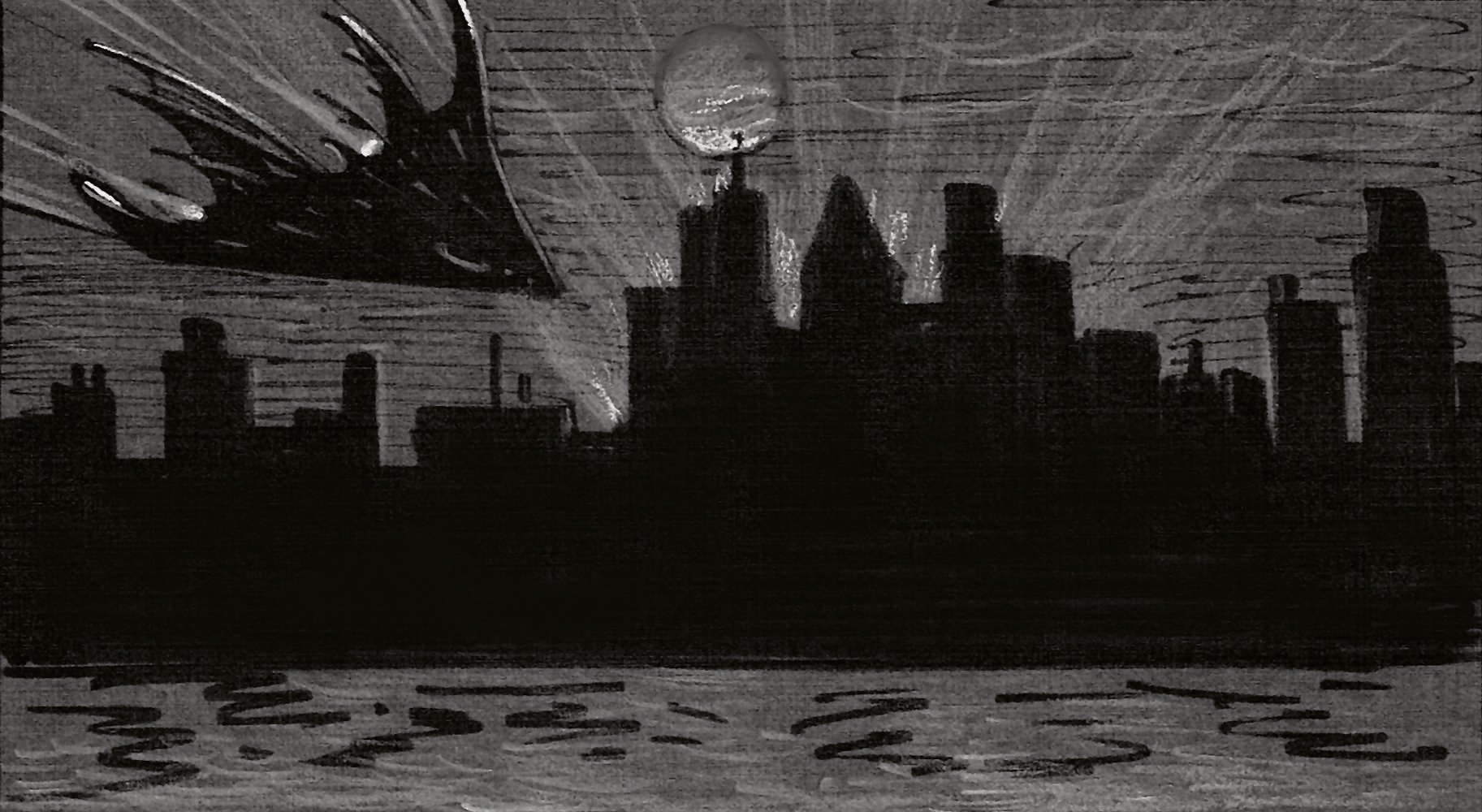 AmazingPict.com. Gotham City Artwork Picture