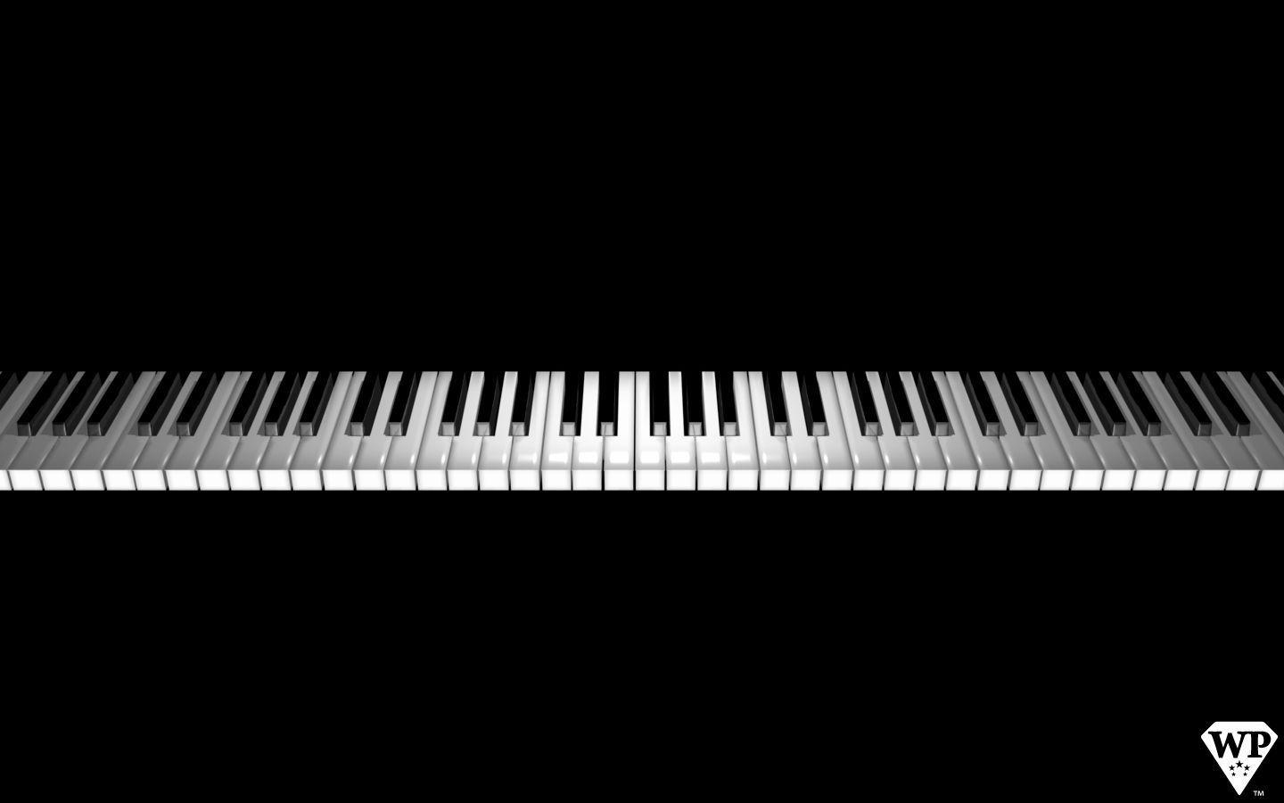 Wallpaper For > Piano Keys Background