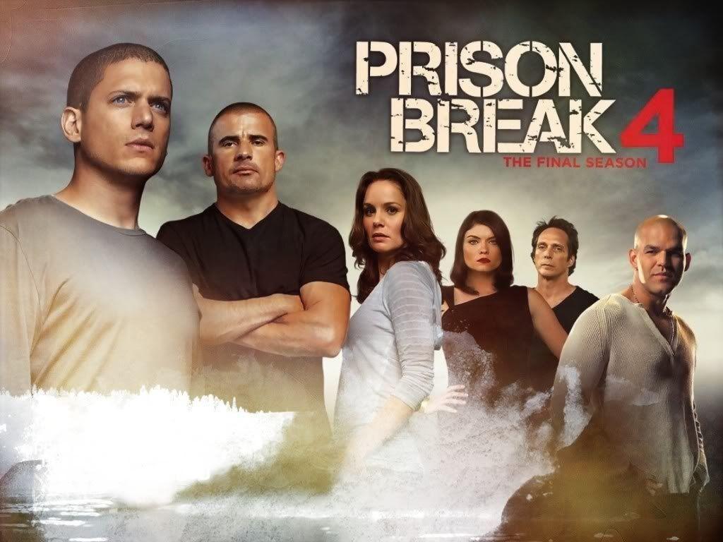 PRISON BREAK SEASON 4 SOUNDTRACK CD BACK COVER