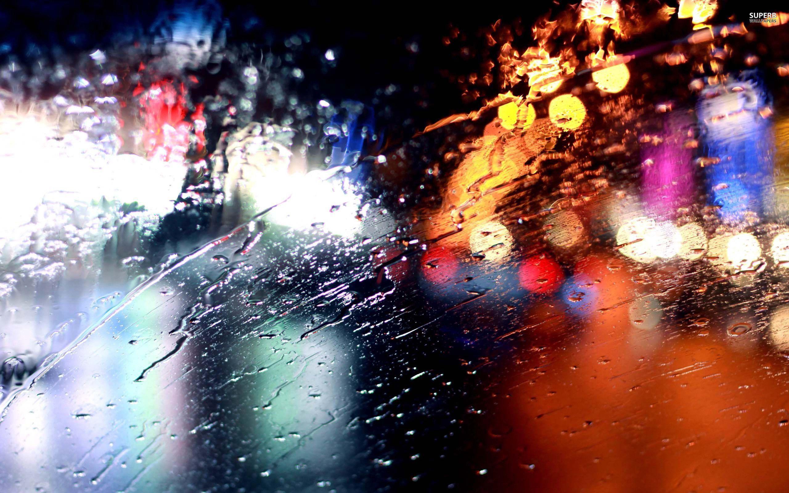 Rainy windshield wallpaper wallpaper - #