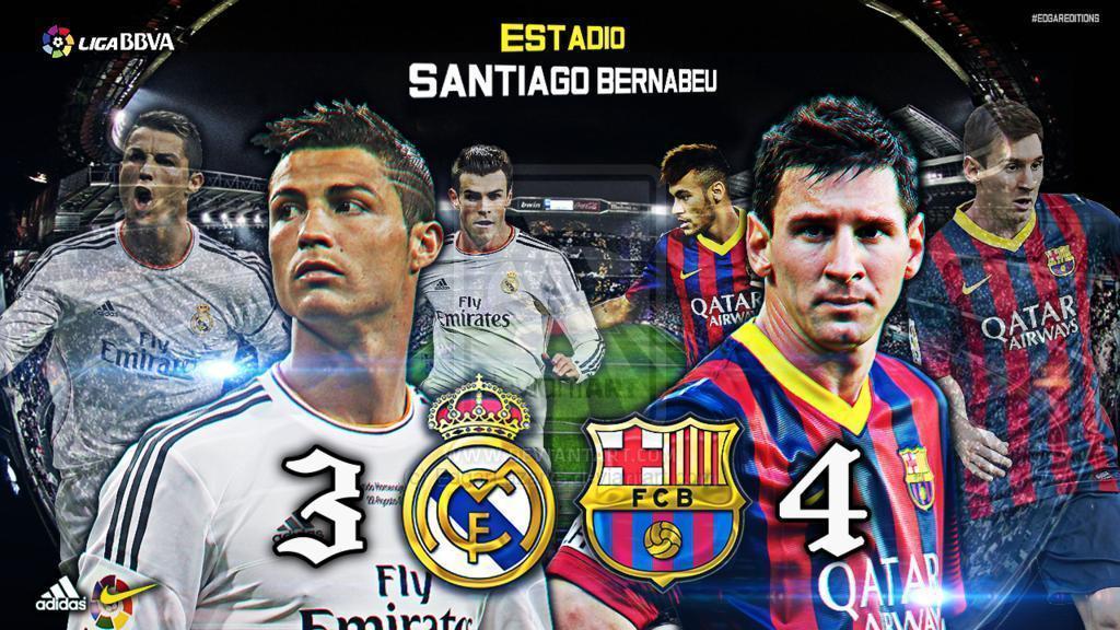 Real Madrid vs. Barcelona Custom Wallpaper [HD]
