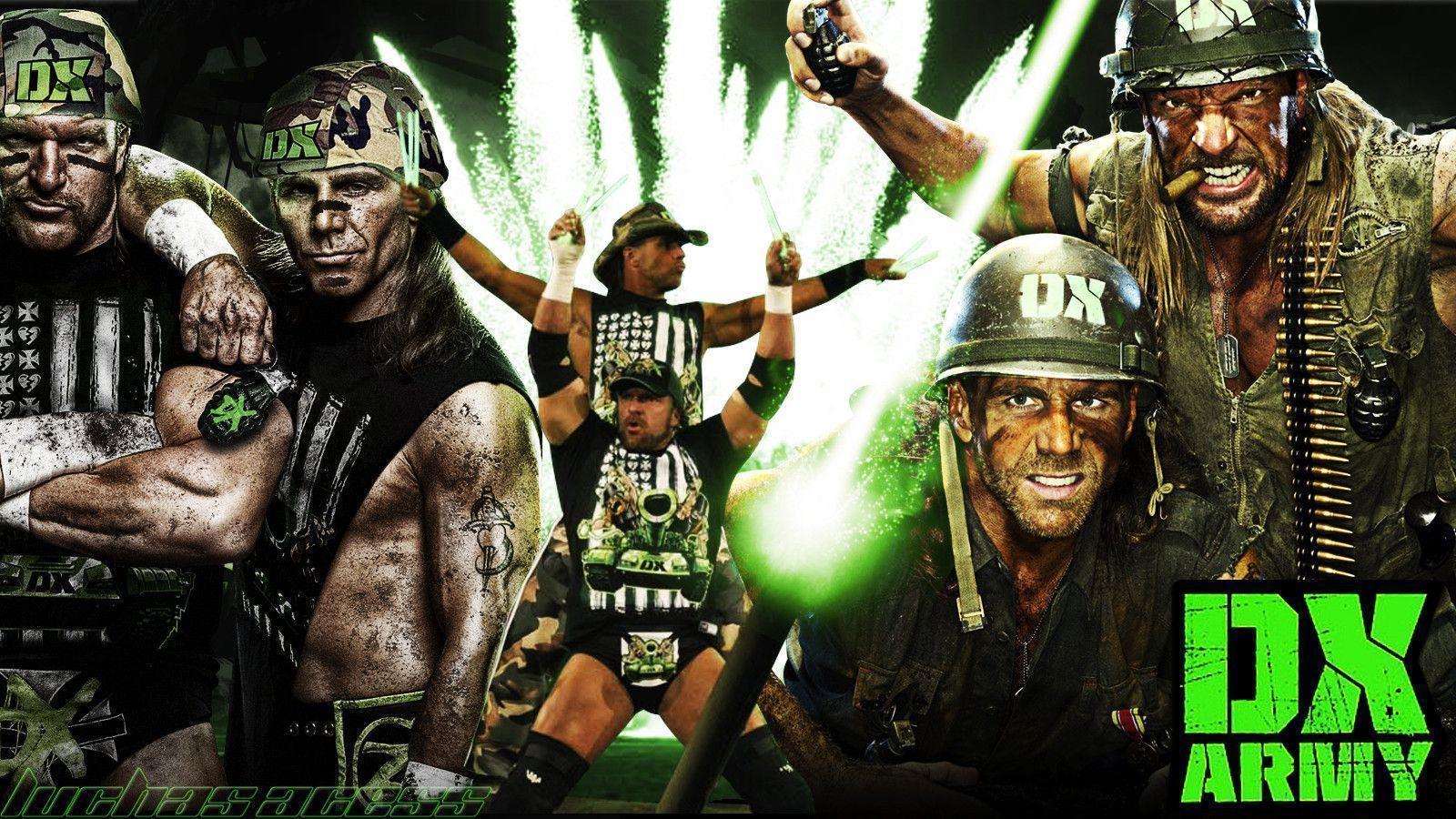 Wallpaper For > Wwe Dx Army Wallpaper