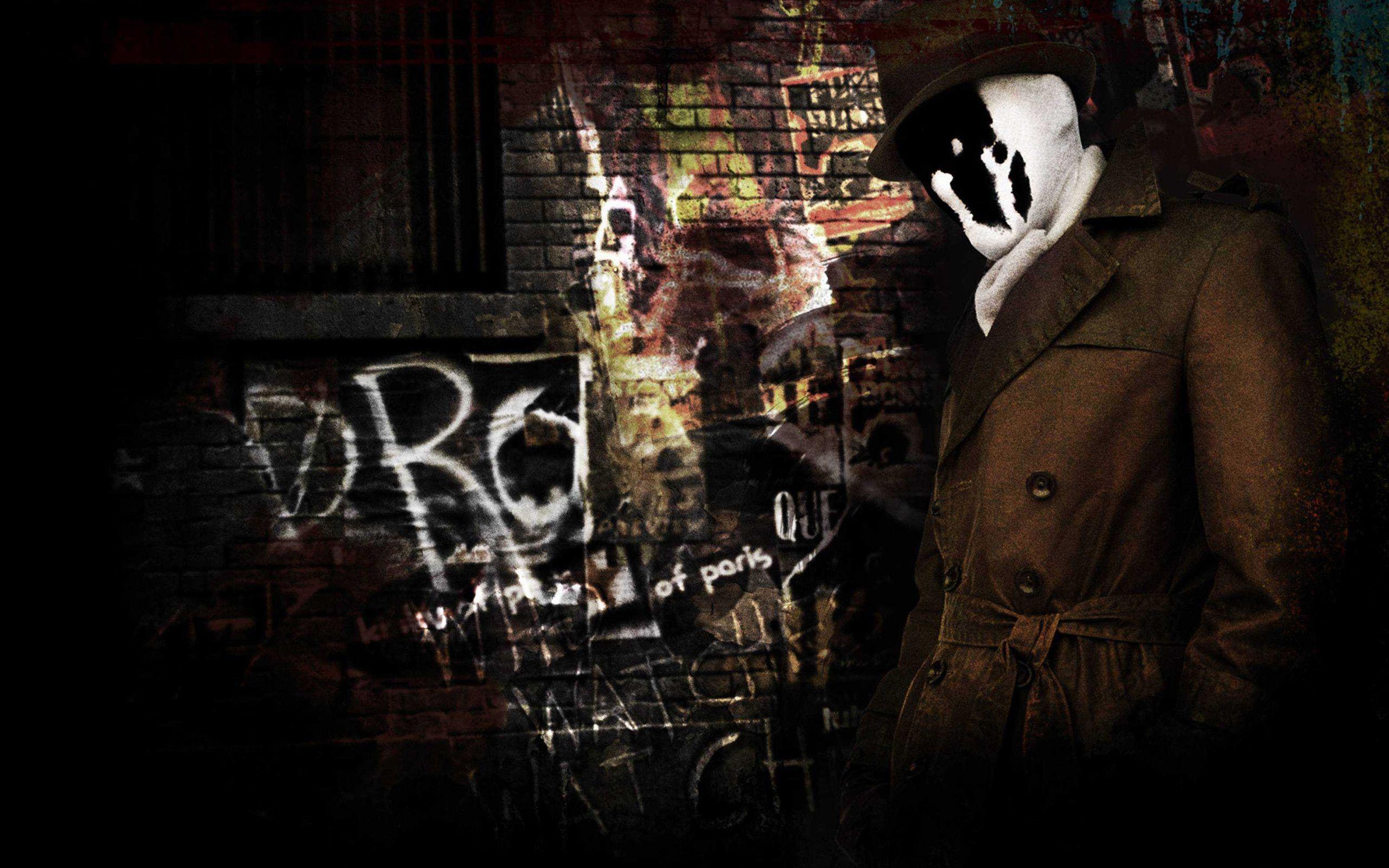 Rorschach in Watchmen Wallpaper
