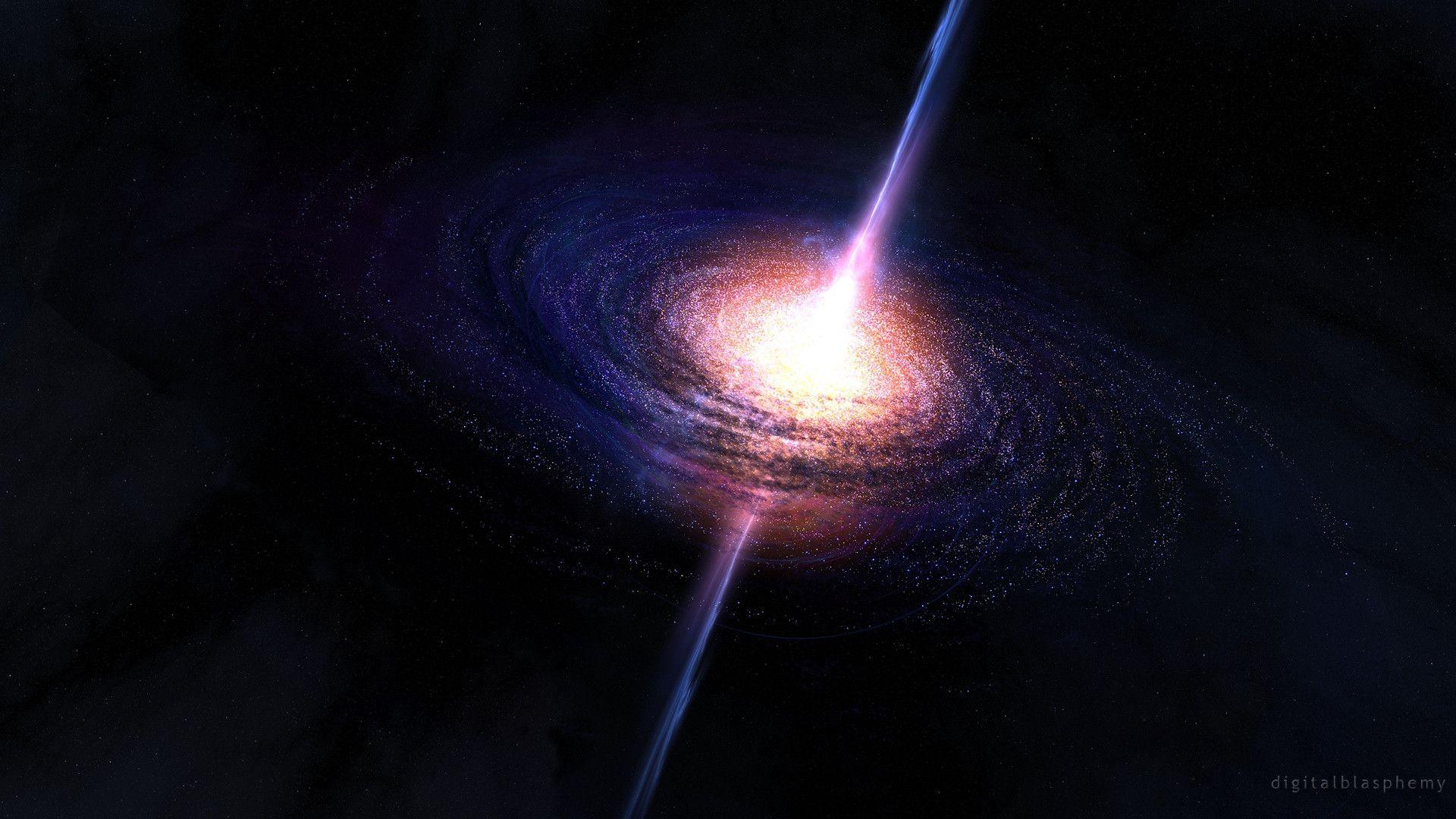 Supermassive Black Hole Wallpaper 30383 HD Wallpaper in Space