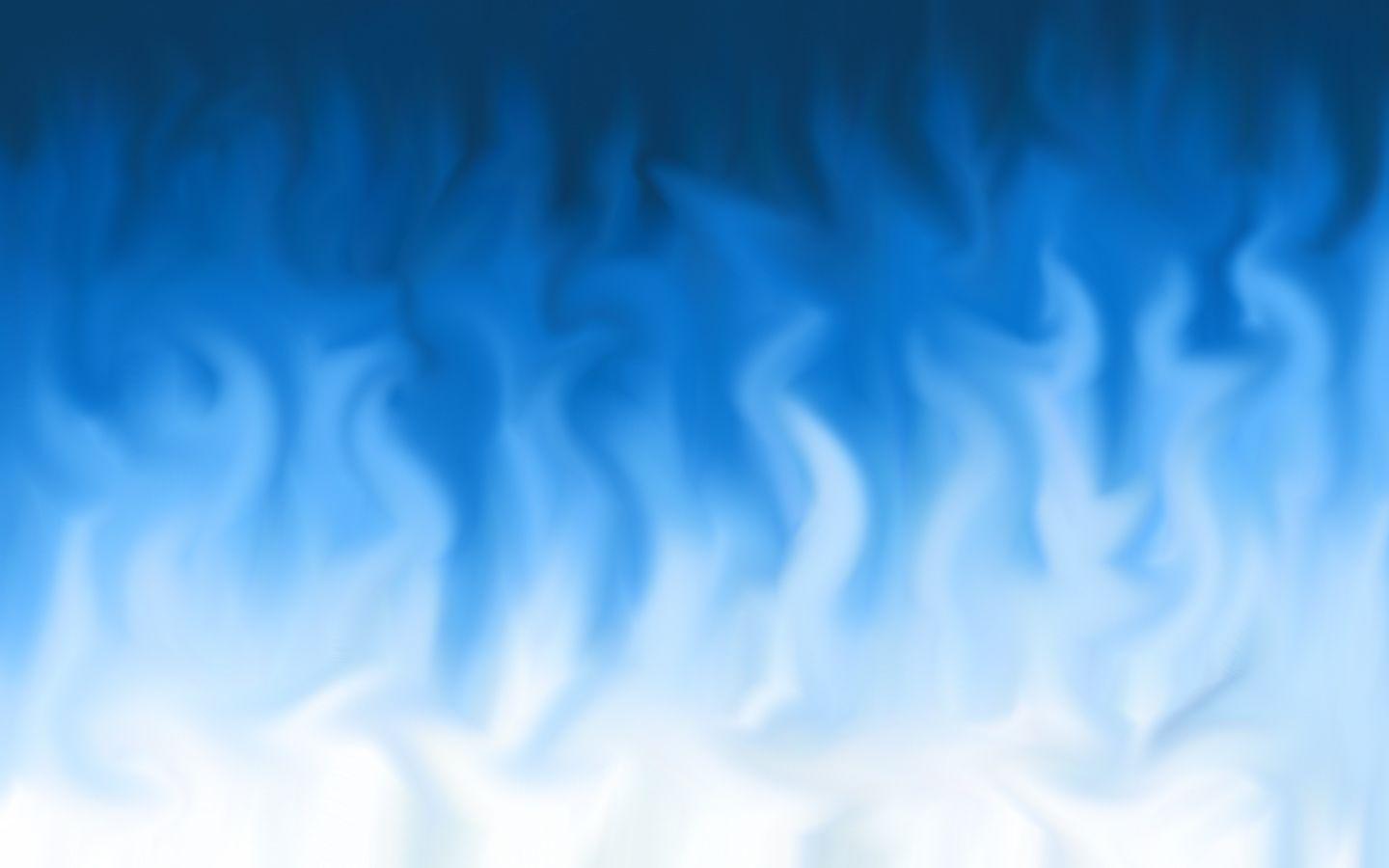 Wallpaper For > Cool Blue Fire Background