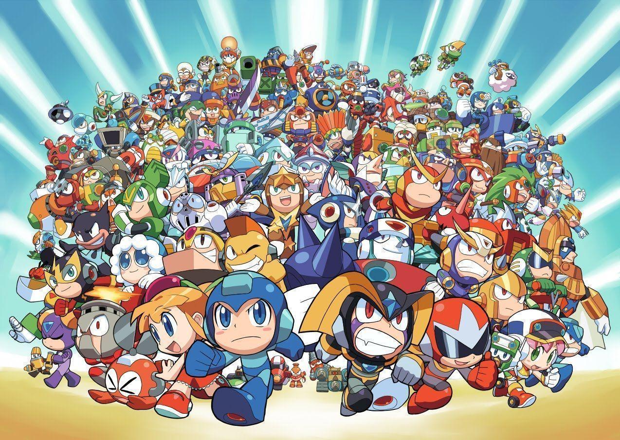 One Life Gamer: A Mega, Mega Man Wallpaper