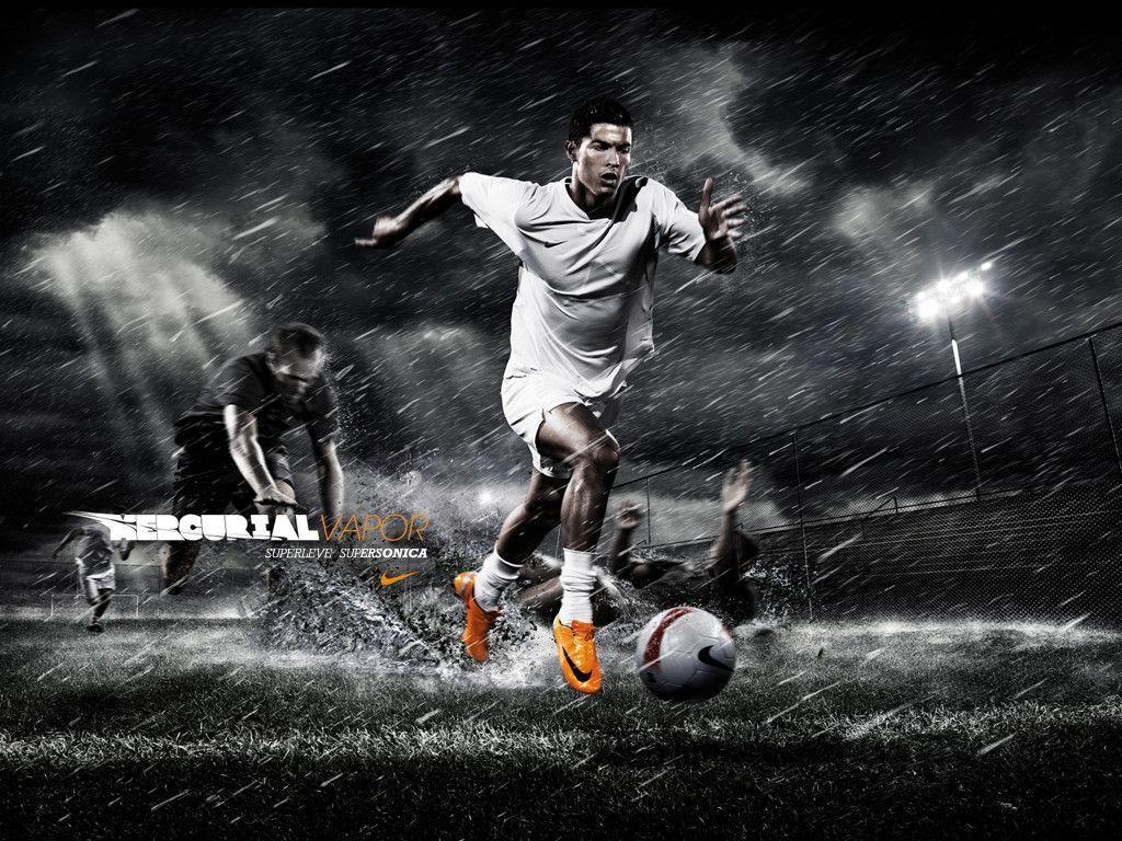 Cristiano Ronaldo In Action Wallpaper HD Wallpaper. High