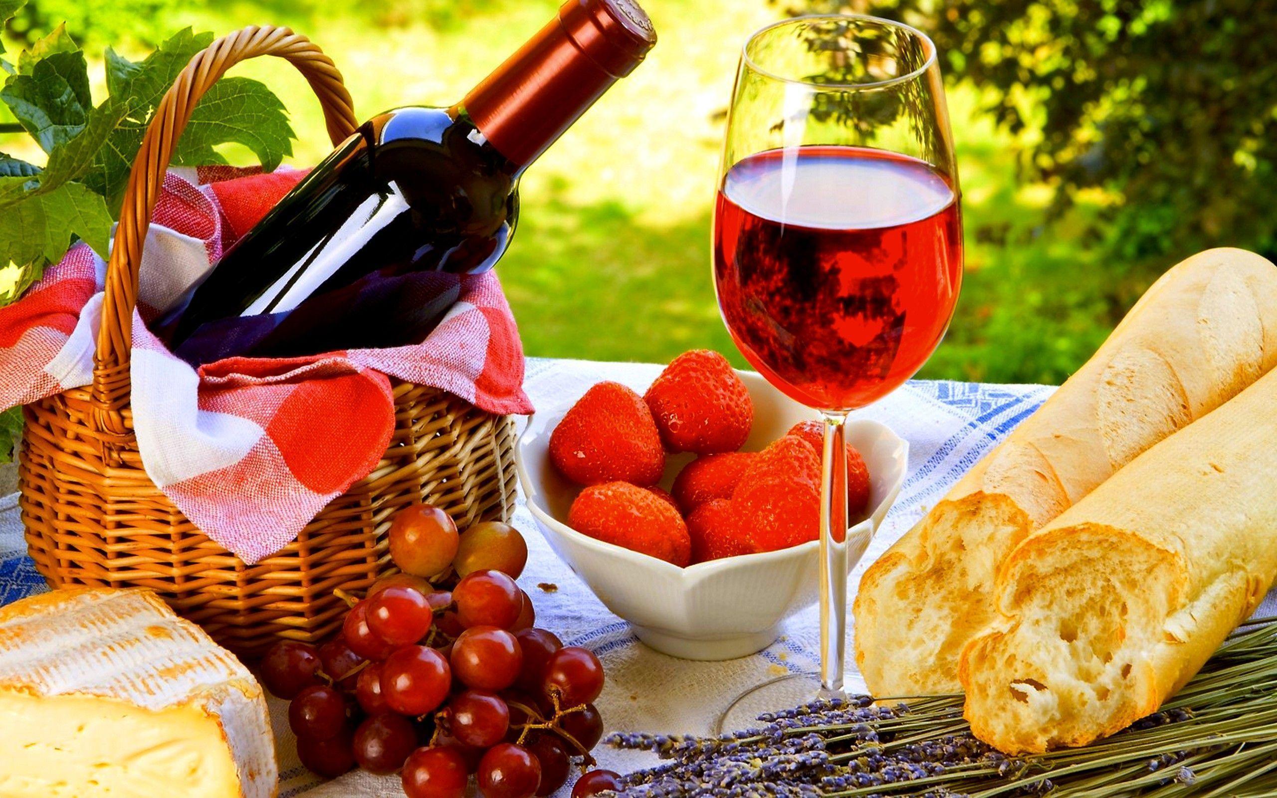 Wine Red Sunset HD Desktop Wallpaper