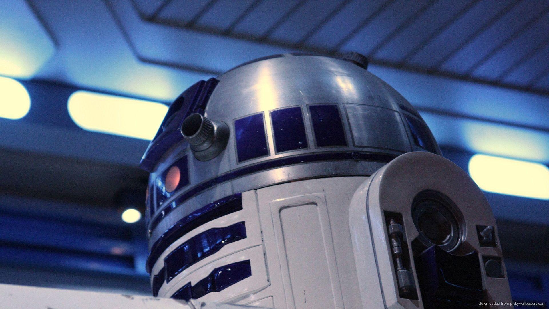 Download 1920x1080 Mounted R2D2 Wallpaper