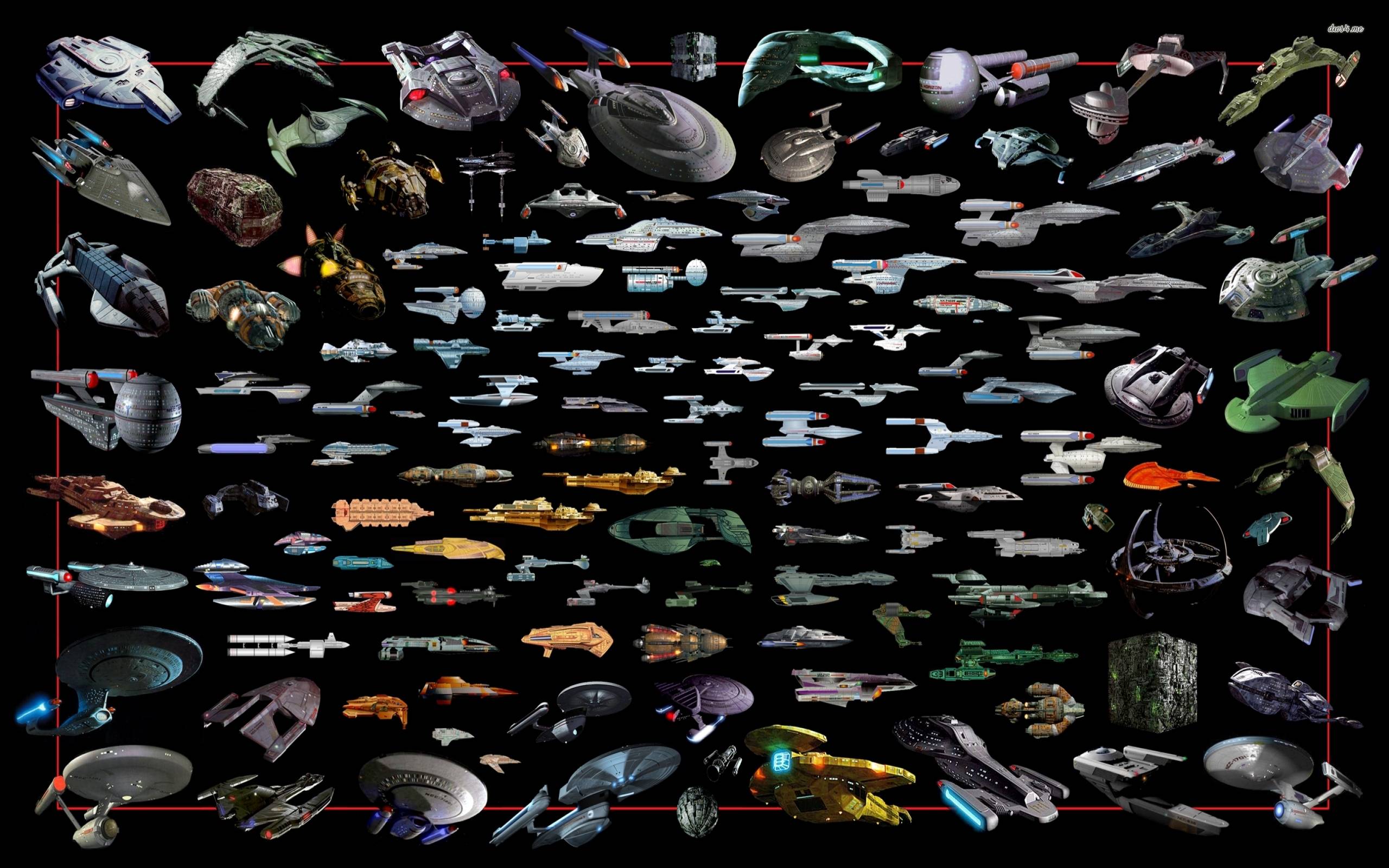 Star Trek ships wallpaper