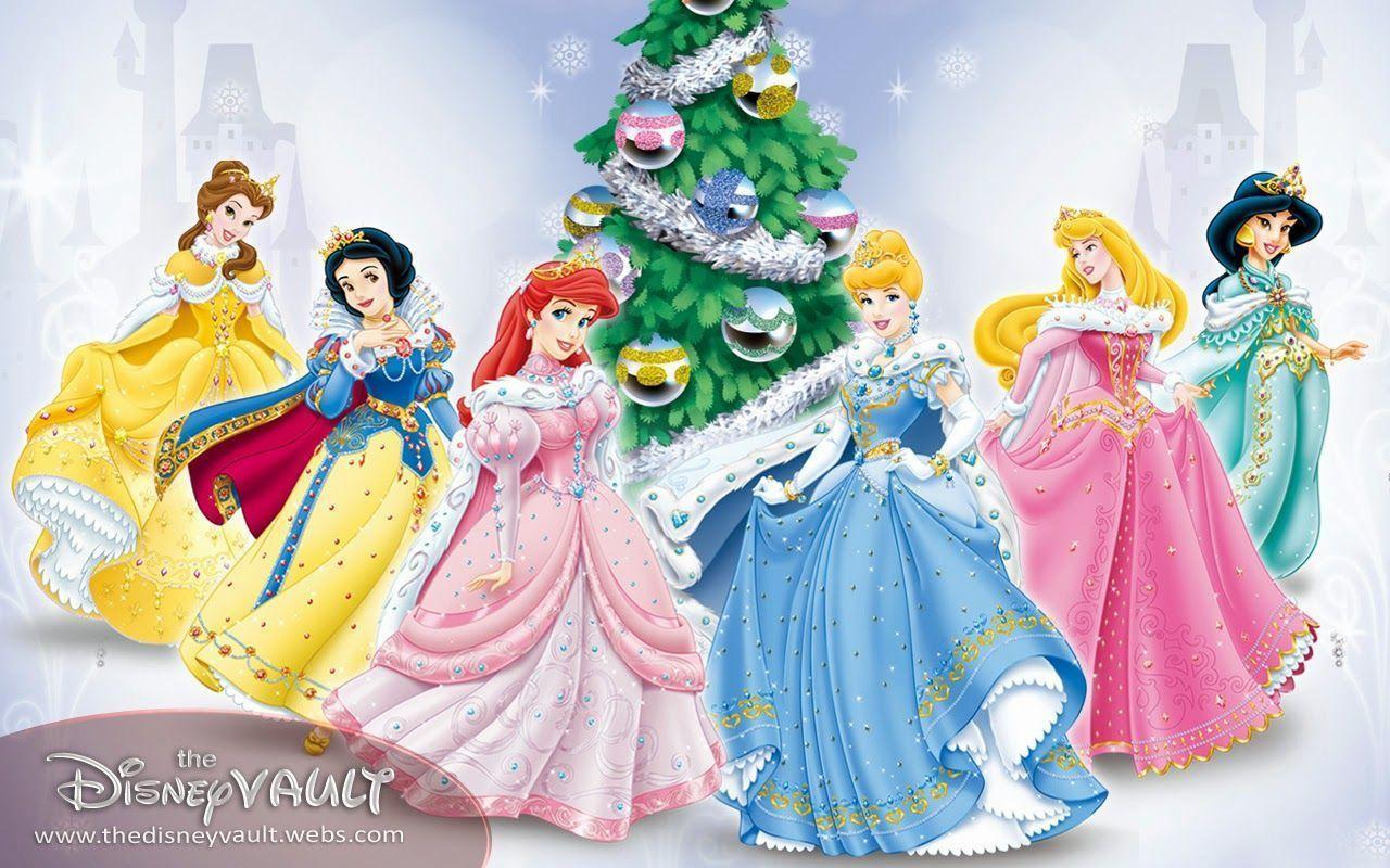 Disney Princess Christmas For Desktop HD Wallpaper Free. Disney