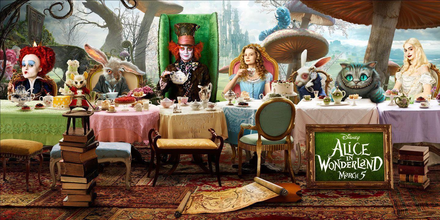 Wallpaper For > Disney Alice In Wonderland Background Tumblr