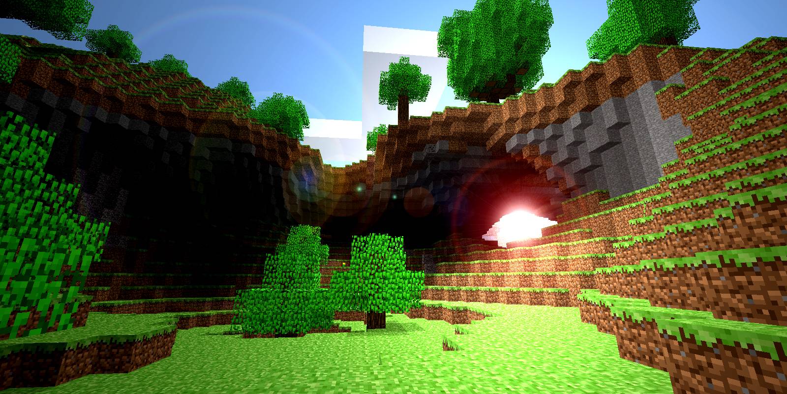 Wallpaper For > Cool Minecraft Background HD